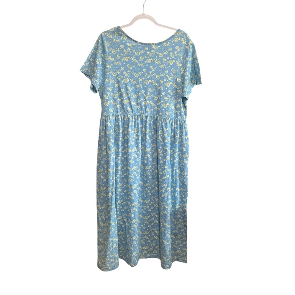 Vintage Lilly Pulitzer Sand Dollar, Turtle Midi Dress, in Excellent Condition - Picture 4 of 6